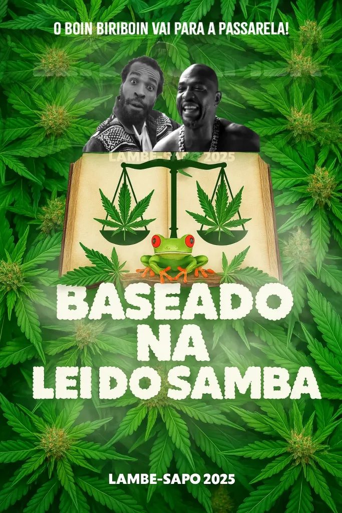 O Boin Biriboin desfilará! Lambe-Sapo confirma desfile como convidada em 2025 “baseado na lei do samba!